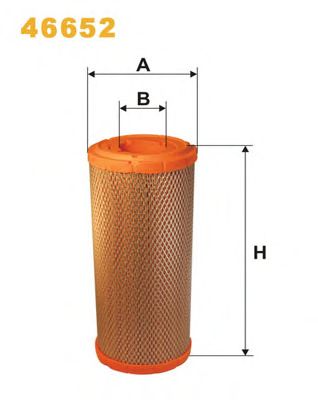 WIX FILTERS 46652 -  Воздушный фильтр